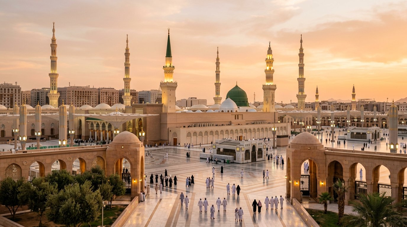 Madinah dari kejauhan